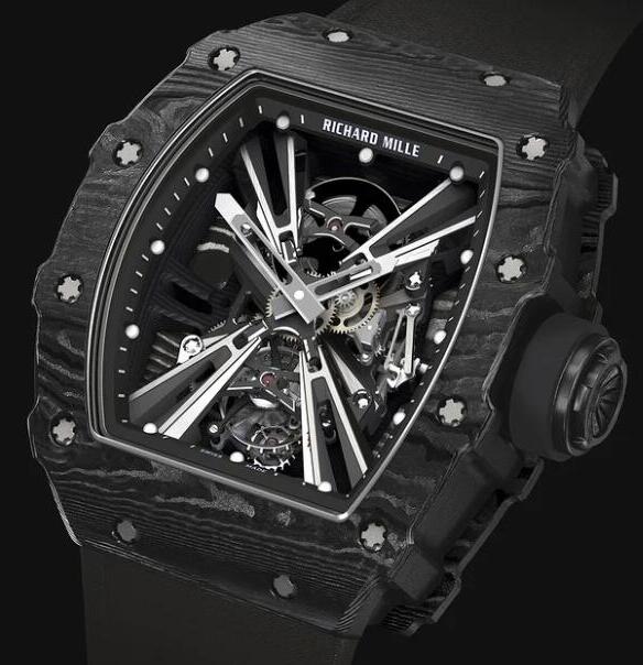 Replica Richard Mille RM 12-01 Carbon Tourbillon Watch